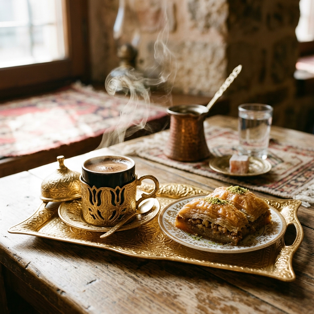 The Perfect Pairing: Turkish Coffee and Premium Baklava